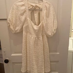 Cream Free People Dress
